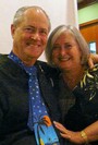 Mahlon and Jan Whittle, celebrating the demotion after a long and fun year.